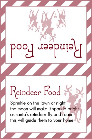 Animal safe magic reindeer food and free printable labels mum in the madhouse