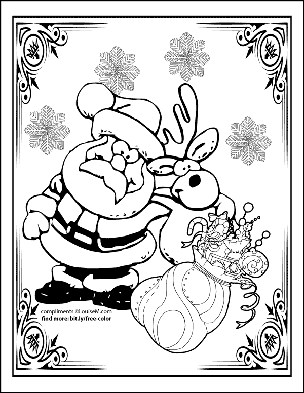 Christmas coloring pages kids adults will love free printables