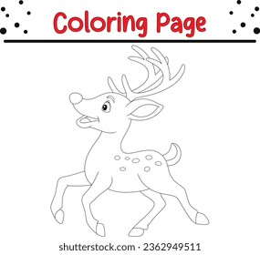 Reindeer coloring pages images stock photos d objects vectors