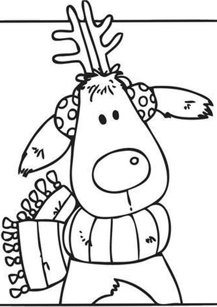 Rudolph the red nosed reindeer coloring pages christmas colors christmas coloring pages christmas pattern