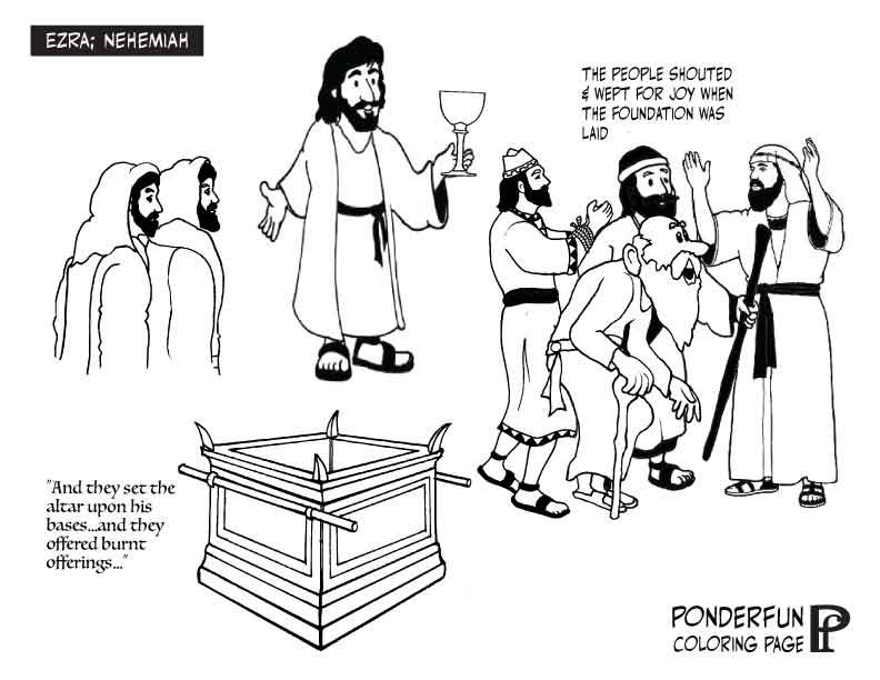 Ponderfun old testament ezra nehemiah overview and script