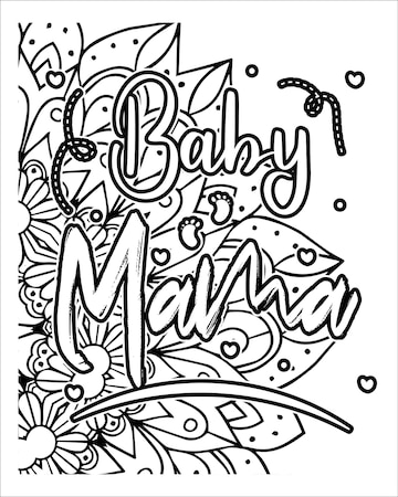 Premium vector motivational quotes coloring page inspirational quotes coloring page outline quotes coloring page