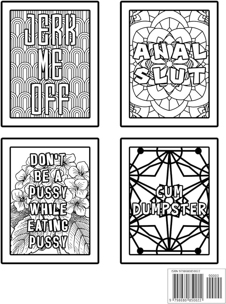 The rude vulgar offensive coloring book for morally corrupt adults and those with no respect for wholesome decency funny shocking curse words and those who love dirty and obscene gag gifts