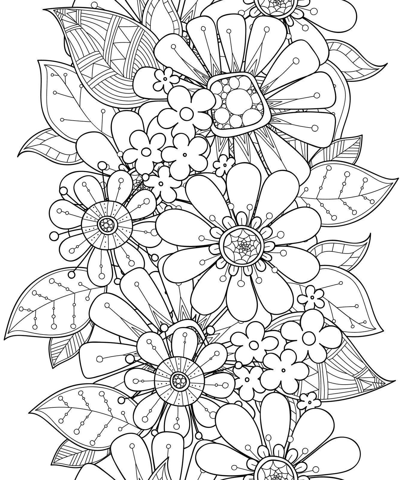 Blooming pillars