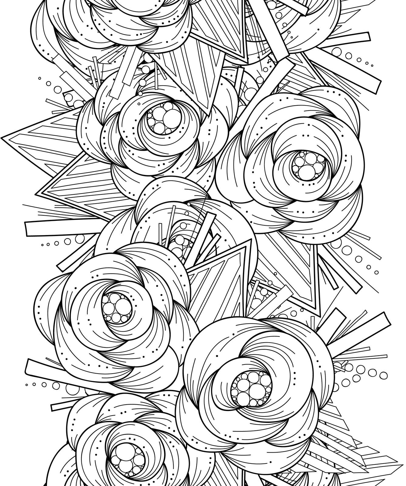 Blooming pillars