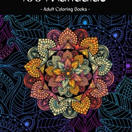 Stream mandalas relaxation coloring pages adult coloring books and stress