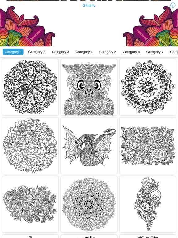 Loring book mandala relax stress relief for me app price drops