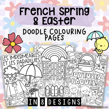 Easter coloring page tpt