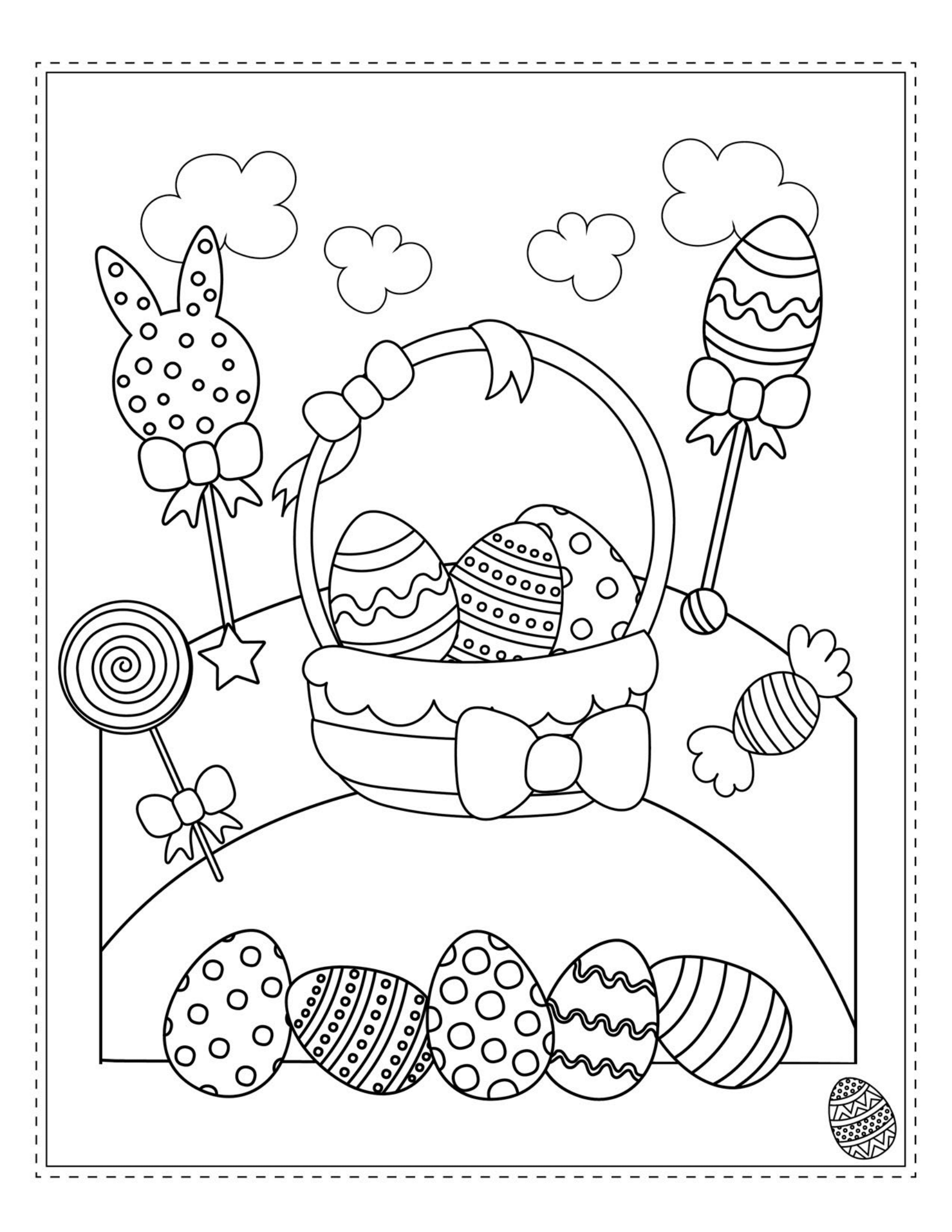 Coloriages pãques ã imprimer