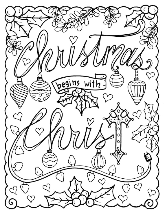Christian coloring age christmas coloring page color book christmas coloring fun for all ages church scripture christ