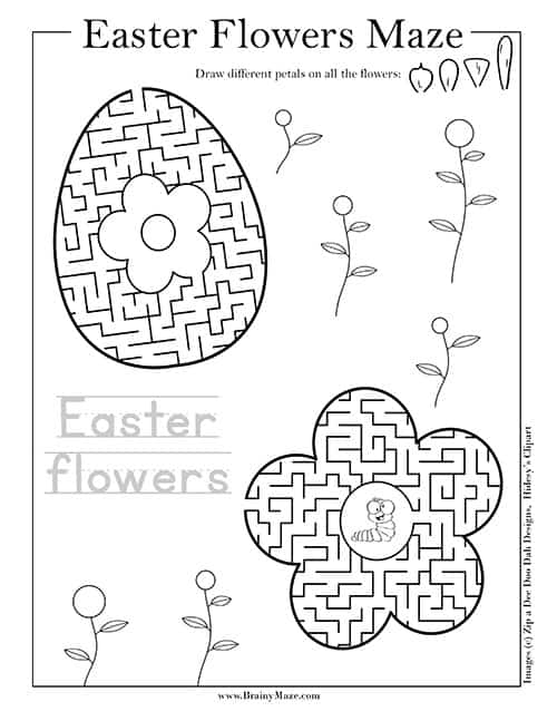 Easter mazes