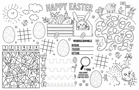 Easter coloring page images â browse photos vectors and video