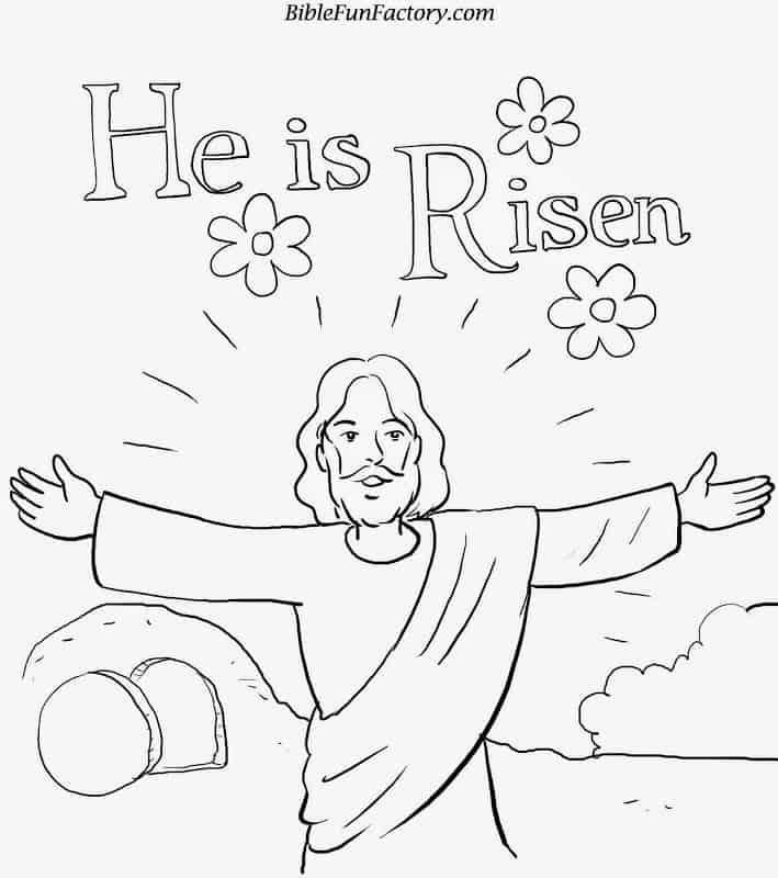 Free easter coloring pages