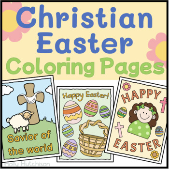 Easter coloring pages for preschool