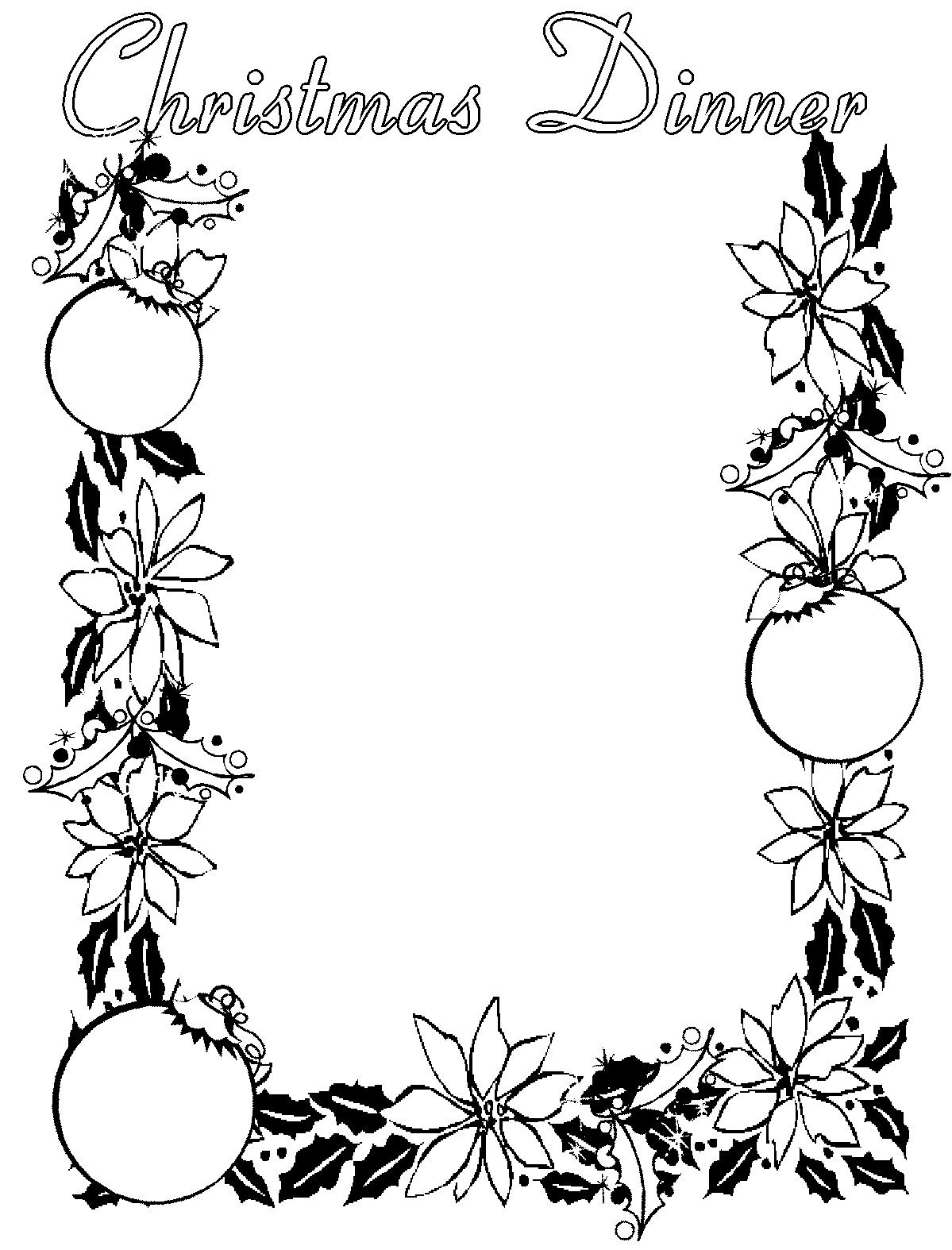 X christmas borders clipart black and white halloween amp holidays christmas border christmas images clip art christmas clipart