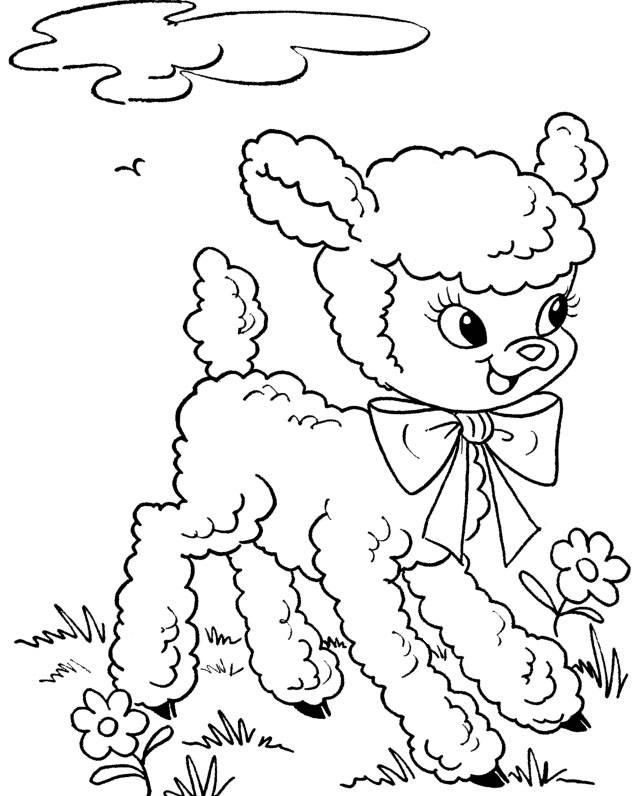 Printable coloring pages for easter