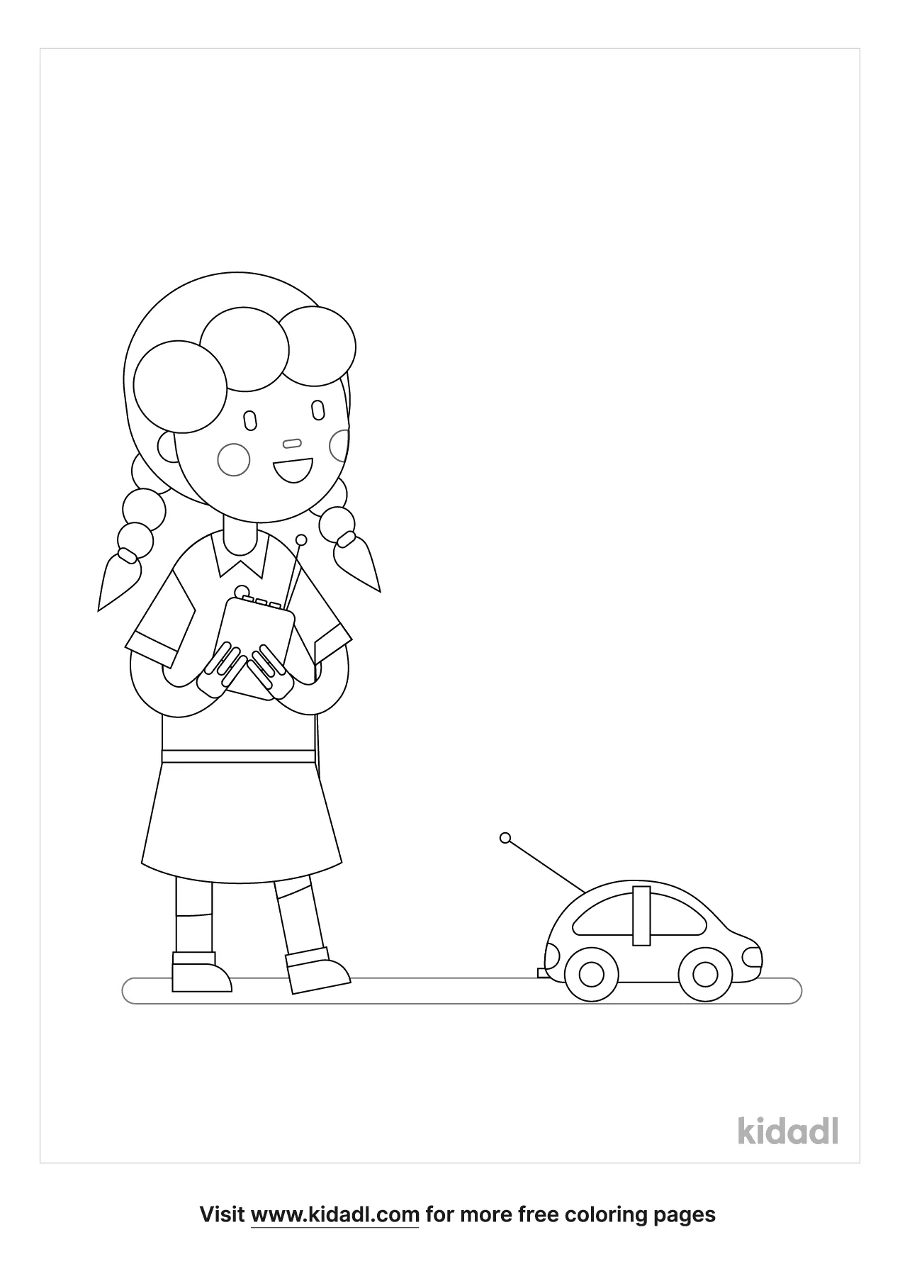 Free remote control car coloring page coloring page printables