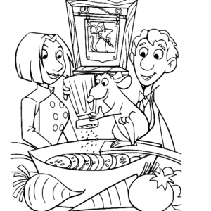 Ratatouille coloring pages printable for free download