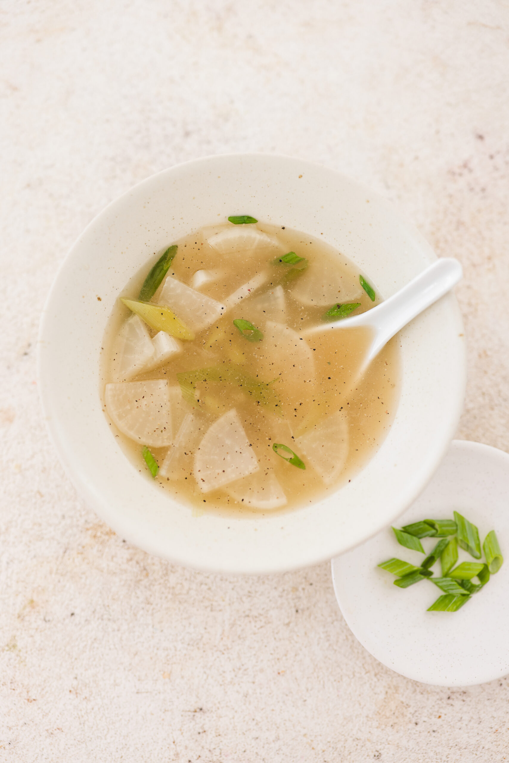 Korean radish soup mu guk veggiekins blog