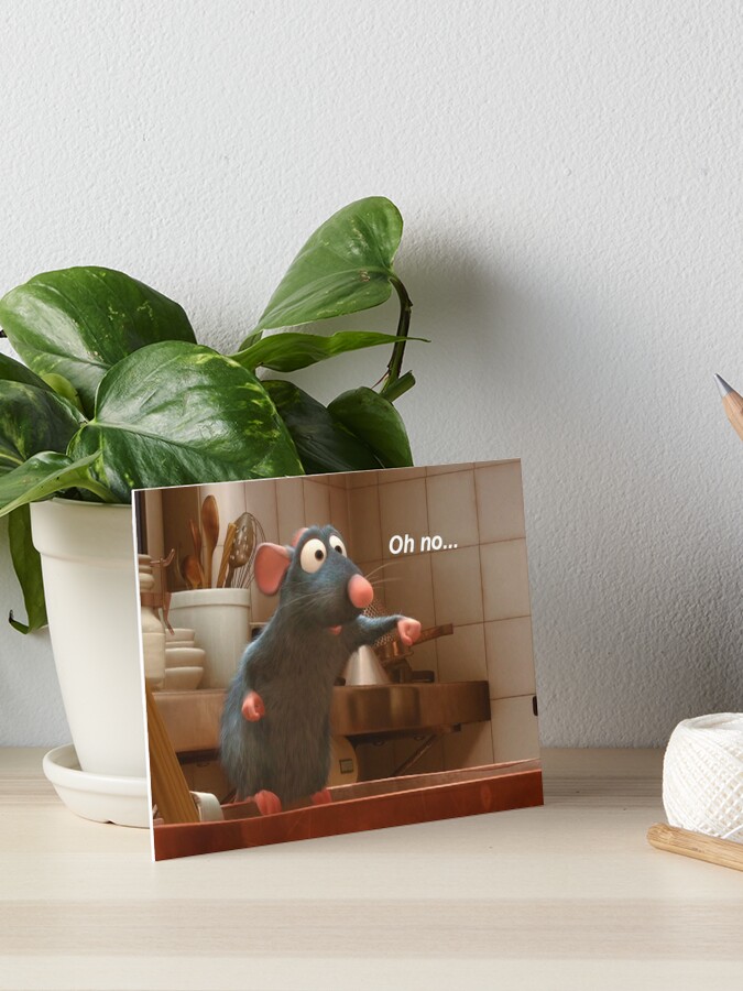 Ratatouille remy art board print for sale by maddie g