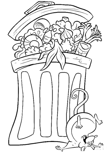 Ratatouille coloring pages