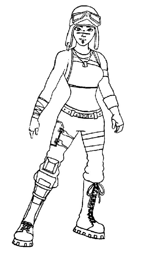 Renegade raider fortnite coloring pages â having fun with children