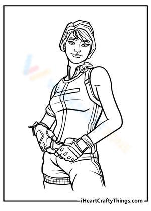 Free printable fortnite coloring pages for kids adults