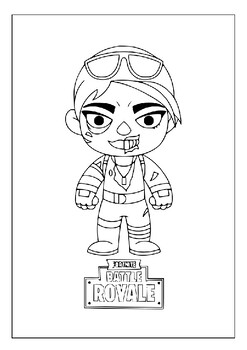 Unleash your creativity with our chibi fortnite coloring pages collection p