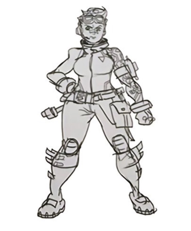 Mikey âå vtuber on x overwatchnaeri this looks like it could have be inspiration for zarya maybe the scrapped it for dva but used this for her httpstcovsmiqfxs x