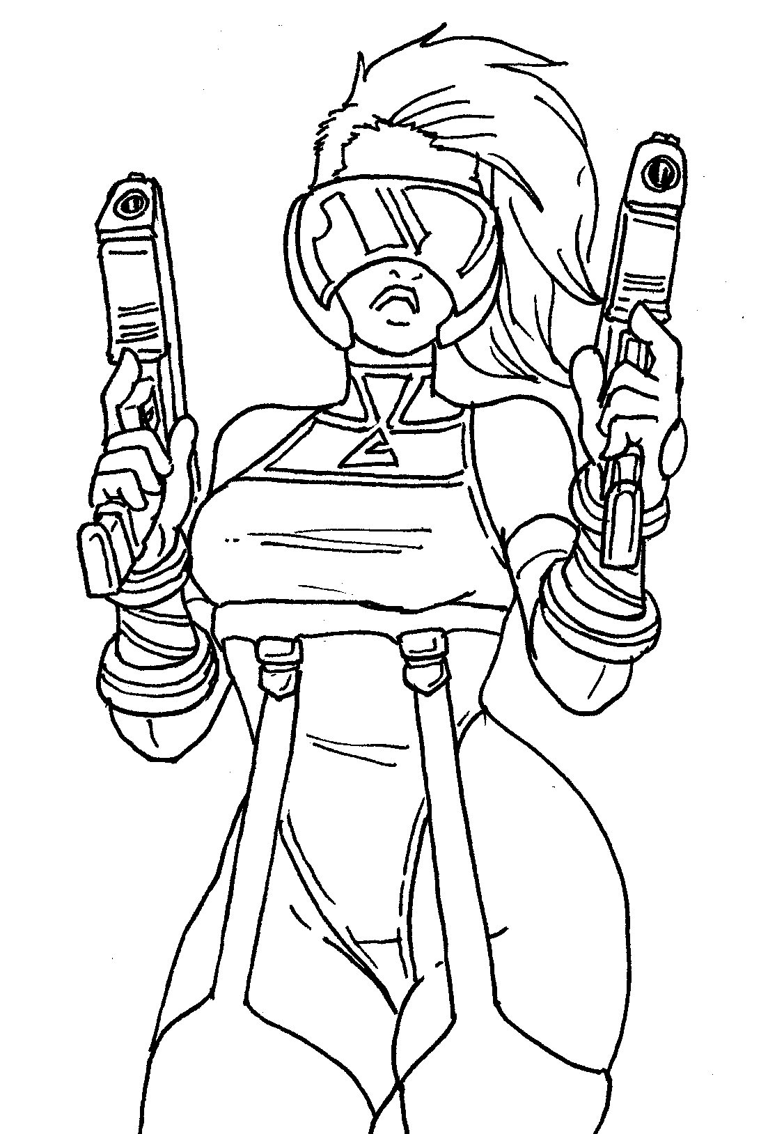 Afra bountyhunter by shabazik on