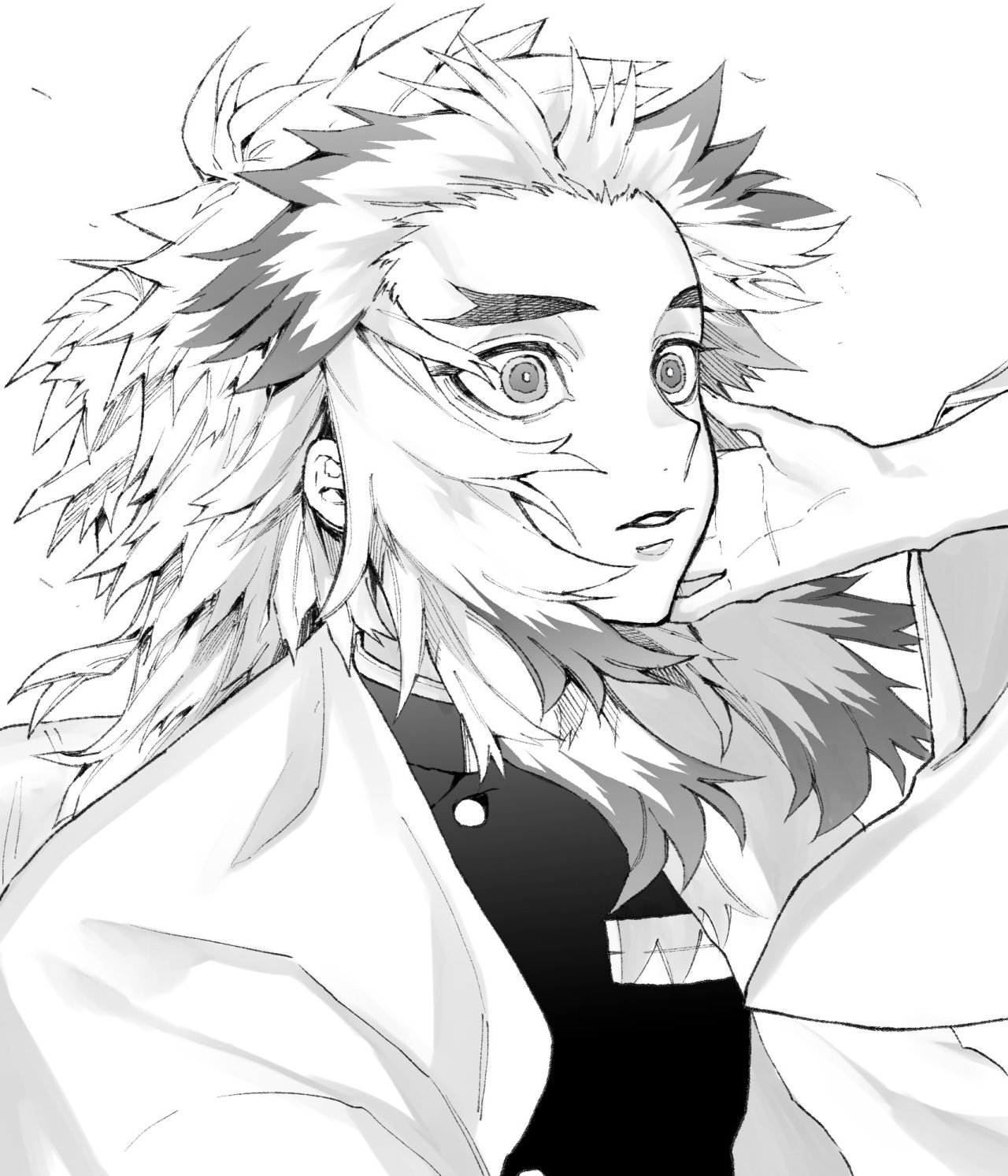 Thank you kentarå miura â kyojuro rengoku from demon slayer kimetsu no