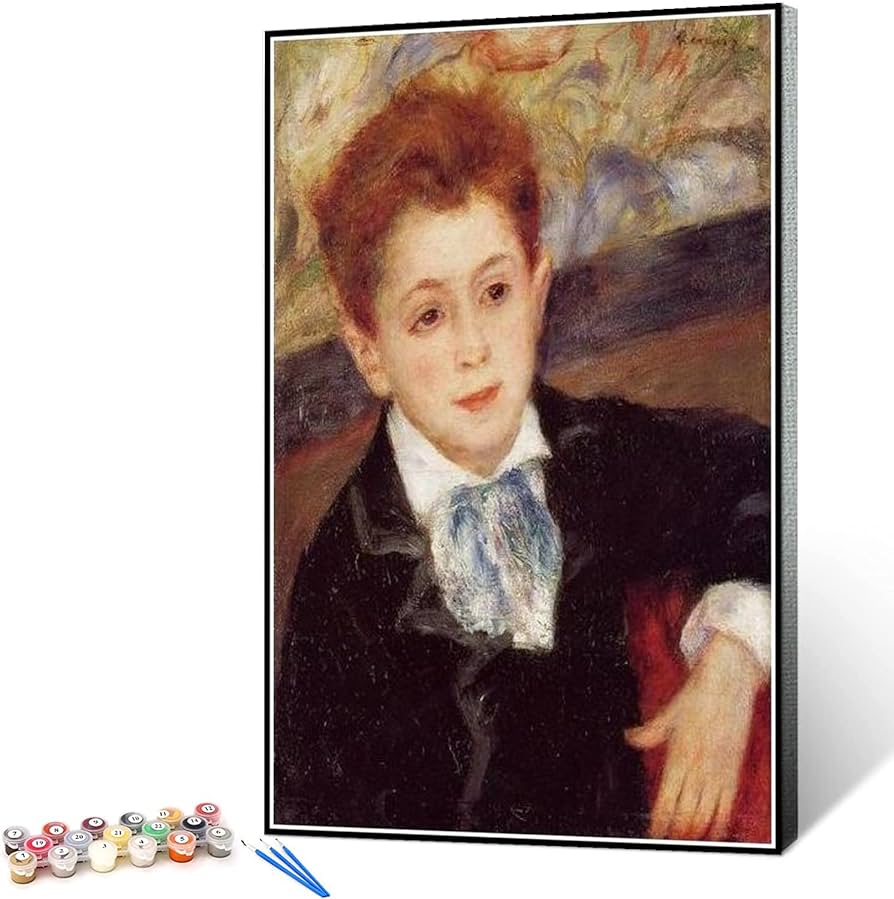 Diy painting kits paul meunier painting by pierre auguste renoir adult coloring book xcm home