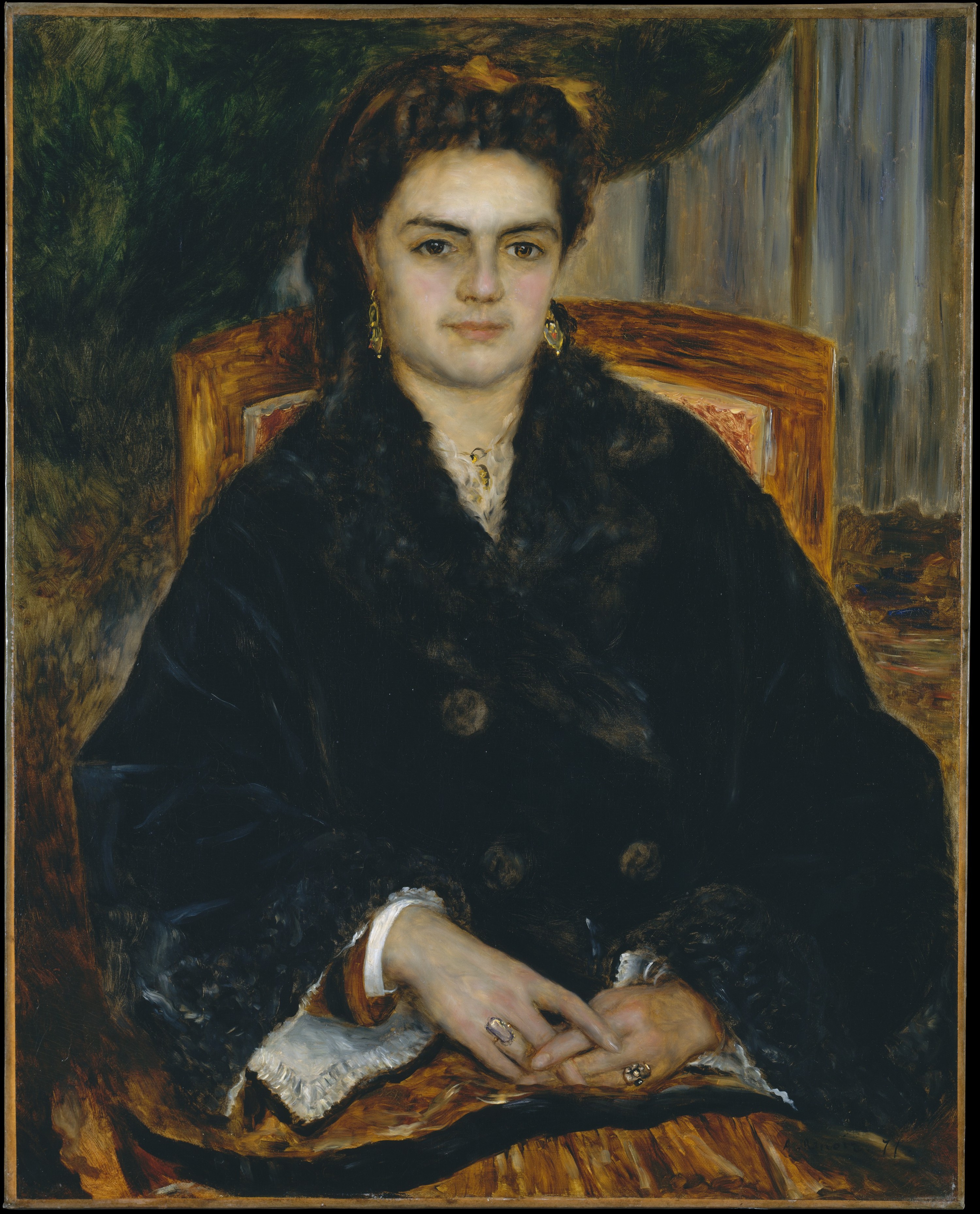Auguste renoir madame ãdouard bernier marie