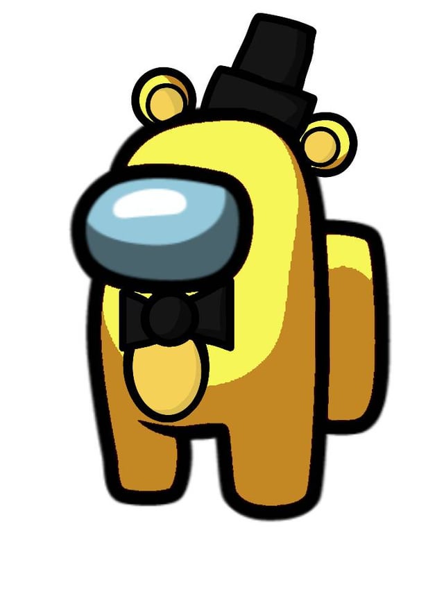Heres a idea for fnaf among us outfits and pets this is also made in the idea that the characters lighter chest and inner ears would change color depending on your color