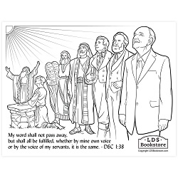 Declare repentance unto this people coloring page