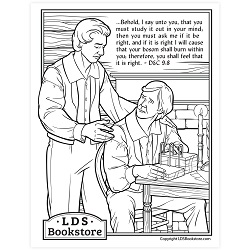Declare repentance unto this people coloring page
