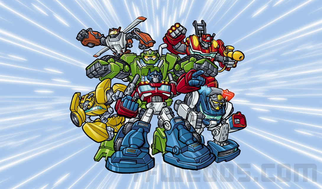Exclusive transformers rescue bots concept art