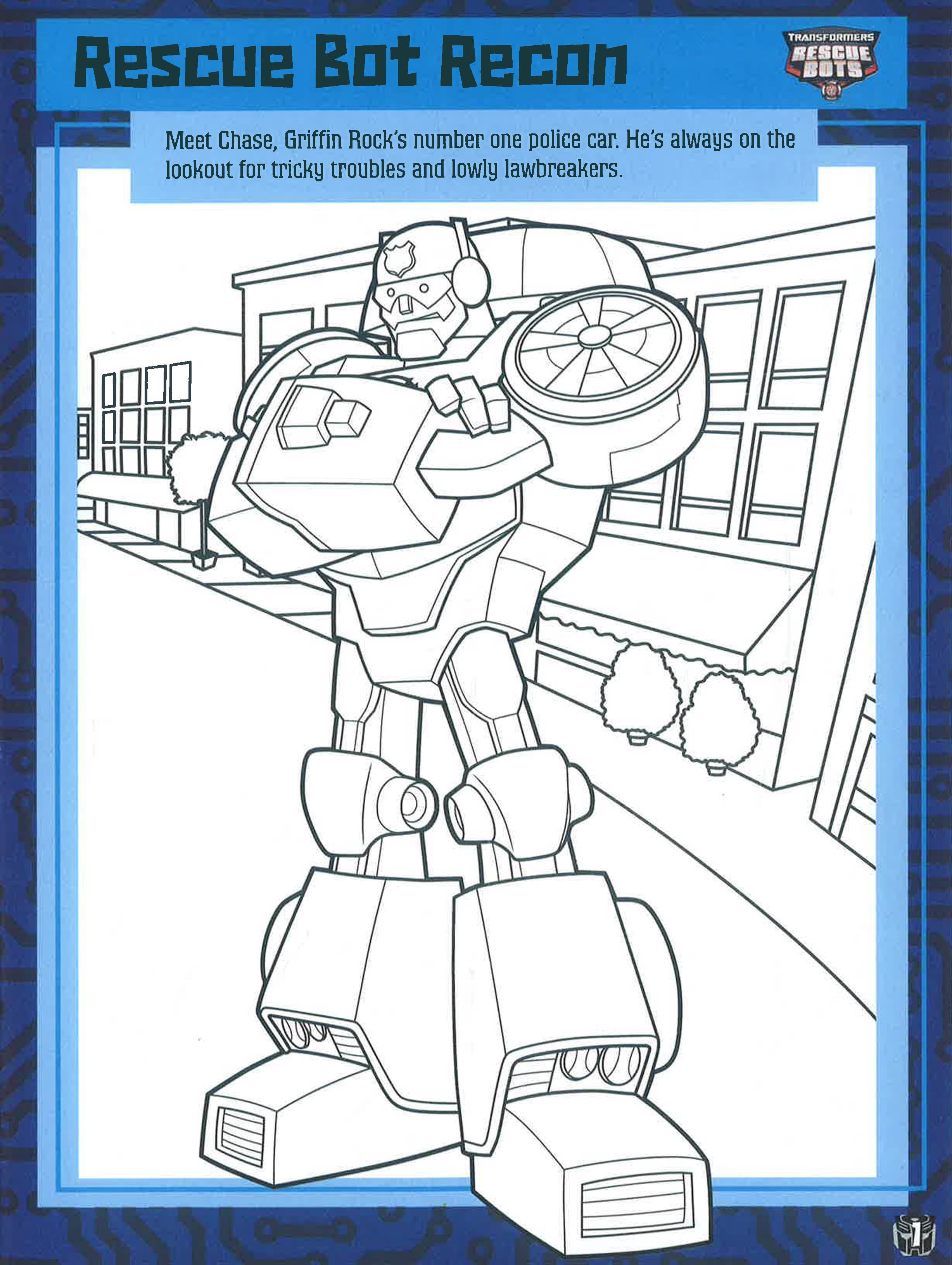 Transformers rescue bots chase â