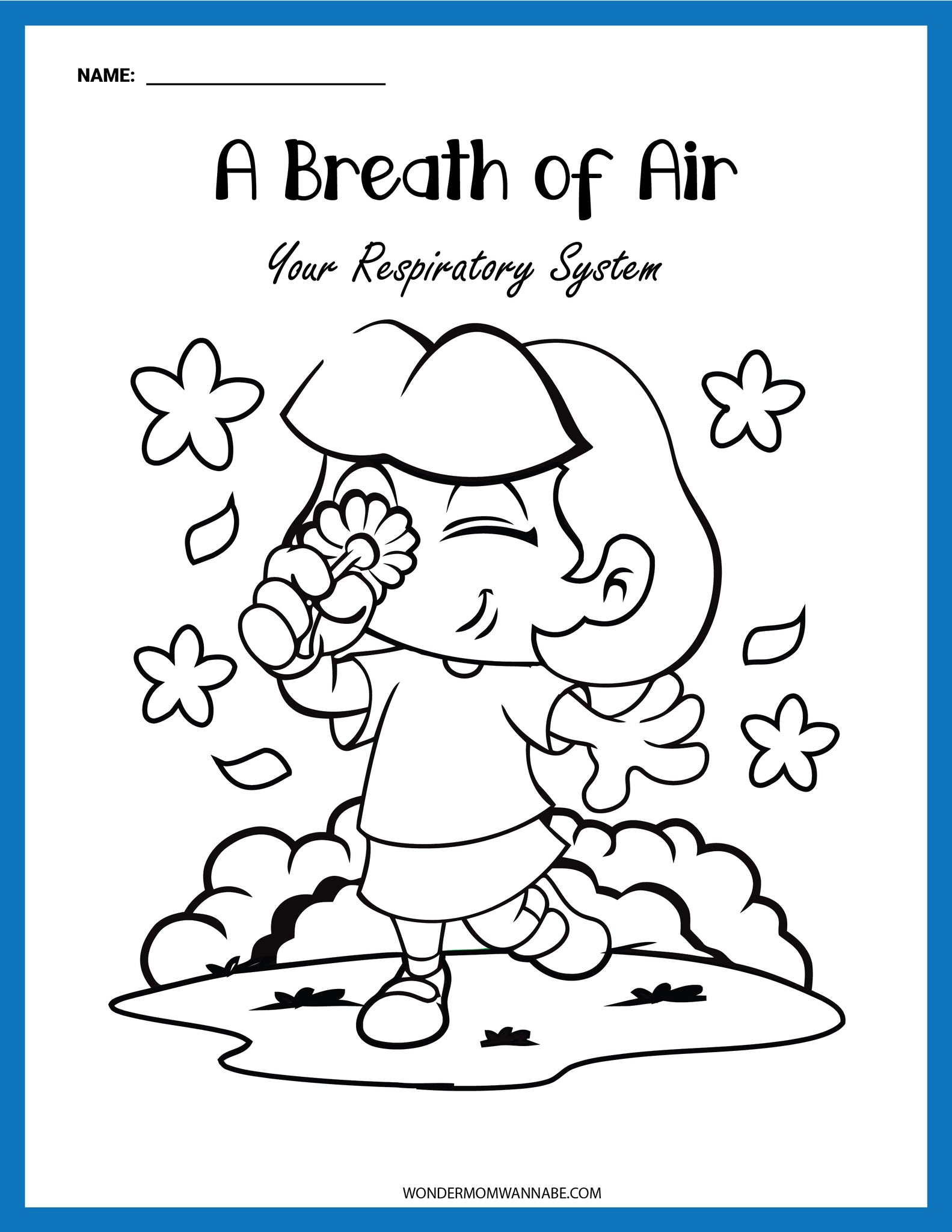 Respiratory system activity set â