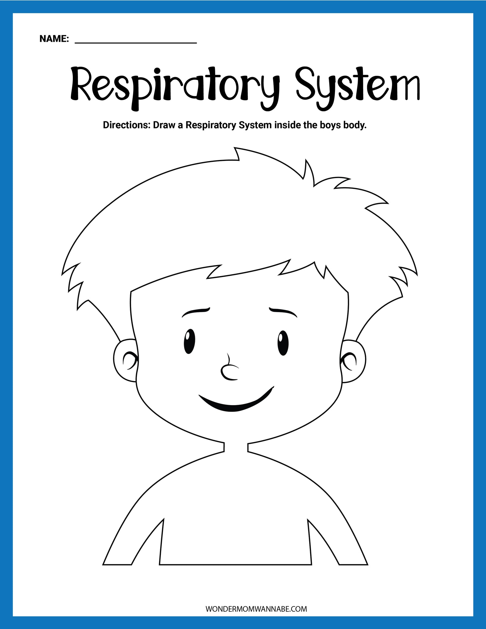 Respiratory system activity set â