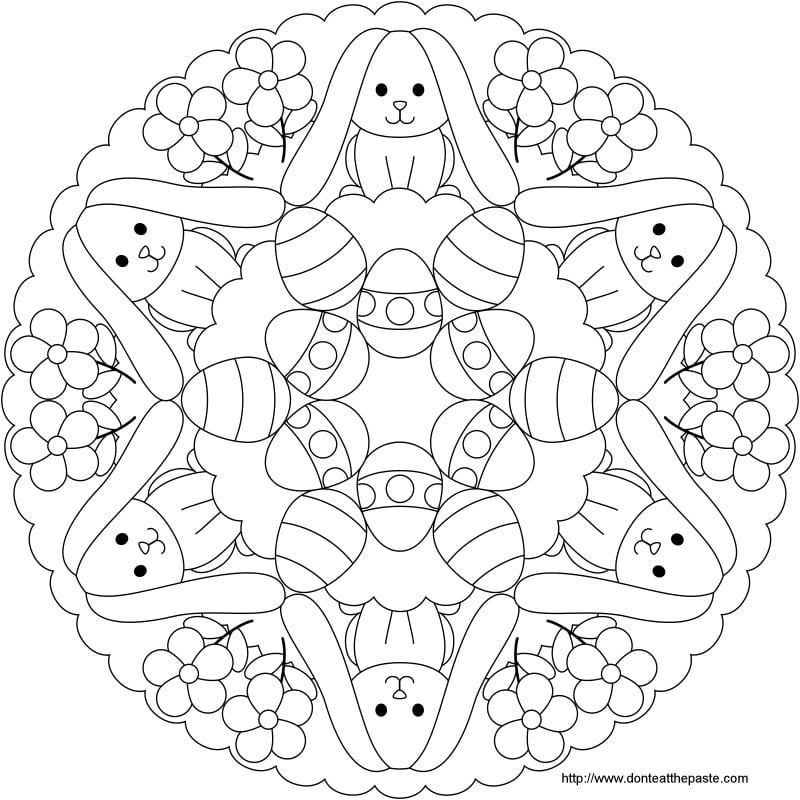 Free easter coloring pages
