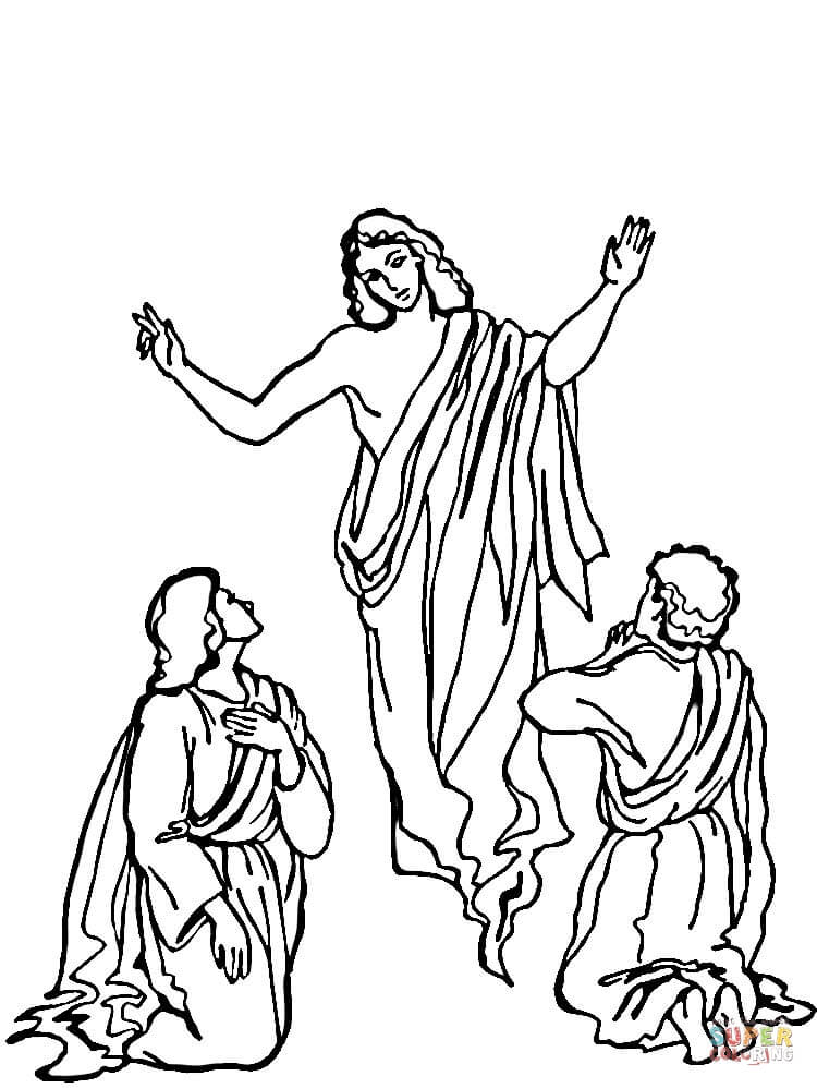Resurrection coloring page free printable coloring pages