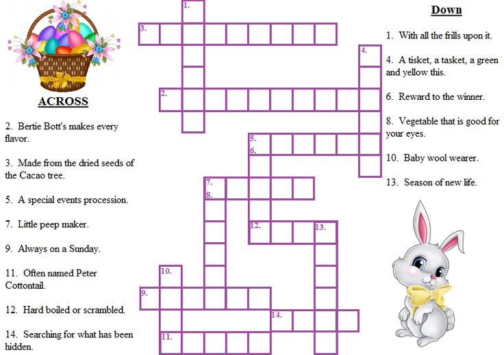 Easter puzzles
