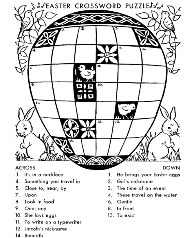 Easter puzzles