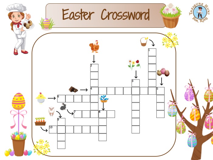 Easter crossword puzzle