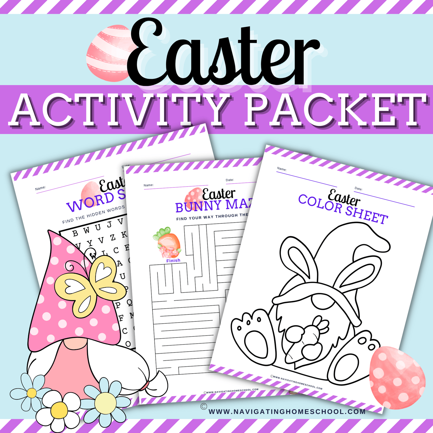 Easter activity packet