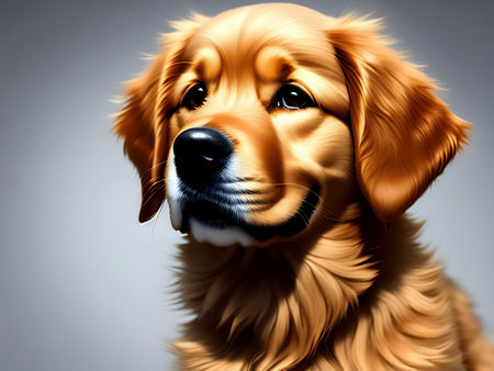 Golden retriever dibujo imãgen y fotos