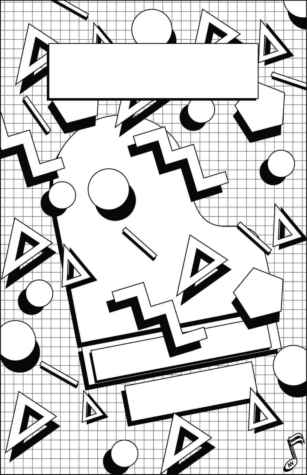 Retro s piano coloring page â leila viss pk