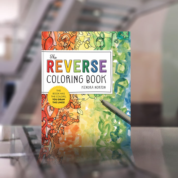Reverse coloring book â the august tree