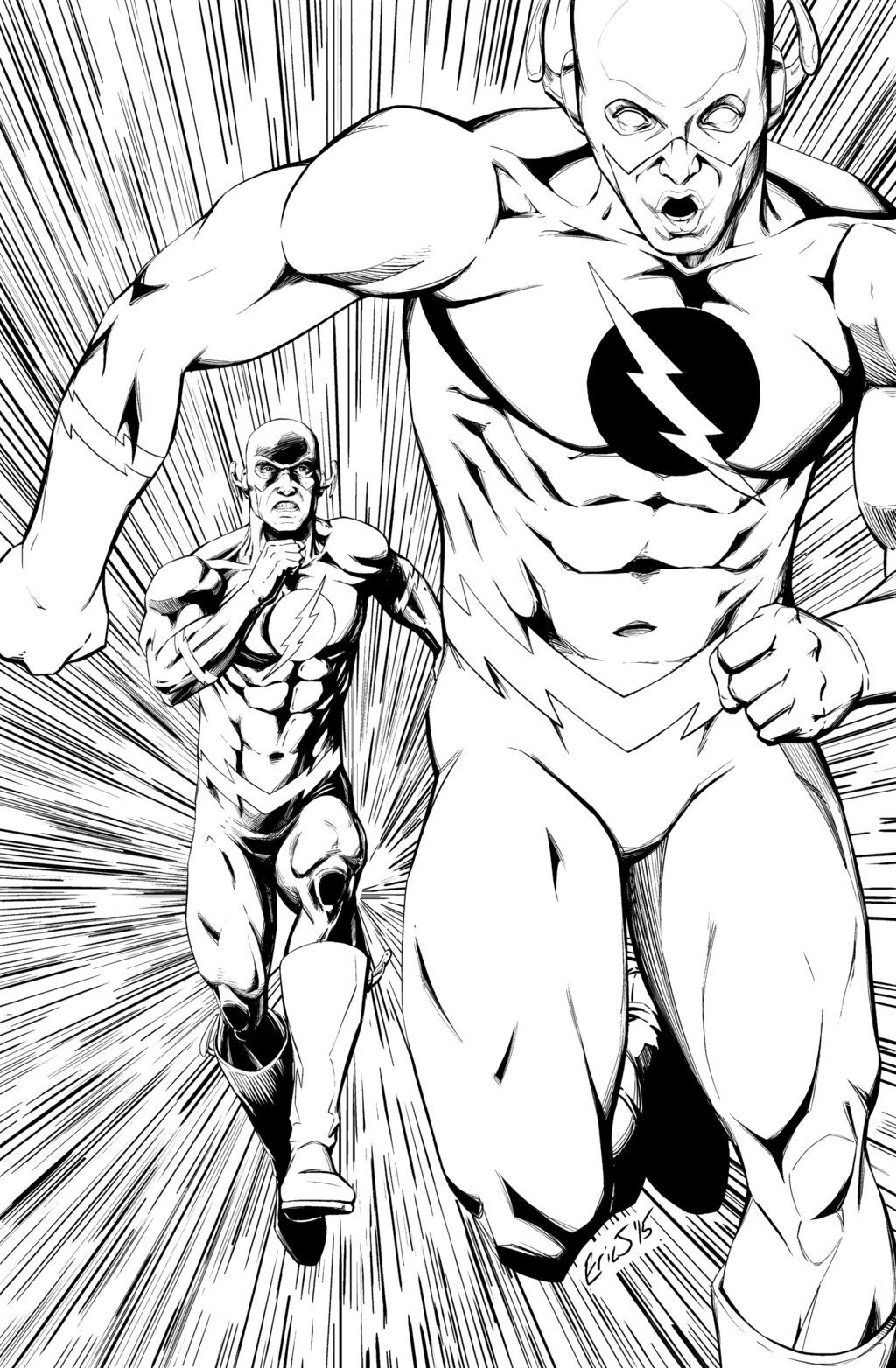 The flash v reverse